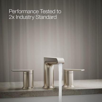 Grifo de bañera Kohler T25740-4-BN Hint, níquel cepillado vibrante