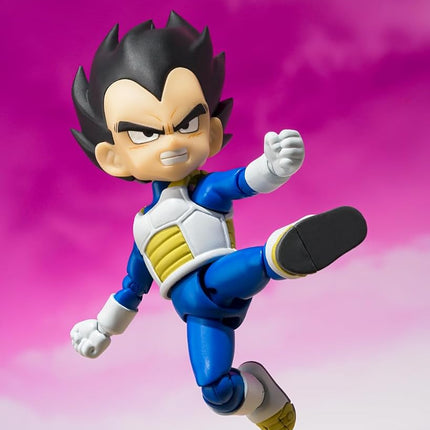 TAMASHII NATIONS - Dragon Ball DAIMA - Vegeta (Mini) -DAIMA-, Bandai Spirits S.H.Figuarts Action Figure