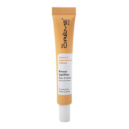 The Crème Shop │Crème Contour des Yeux Énergisante au Rétinol, Acide Hyaluronique, Caféine Pour Décongestionner & Hydrater