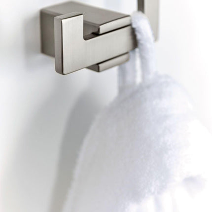 Moen BP3703BN Kyvos Double Robe Hook BN, Small, Brushed Nickel