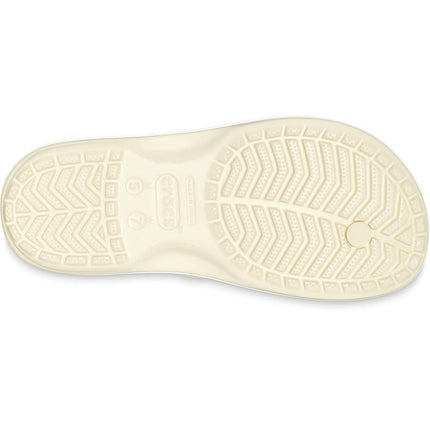 Crocs Unisex Crocband Flip Flip Flops, Bone, 11 UK Men/ 12 UK Women
