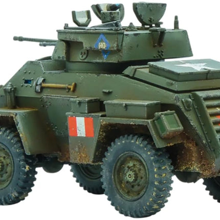 British Army Humber MK II/IV Armoured Car 1:56 Plastic Model Bolt Action