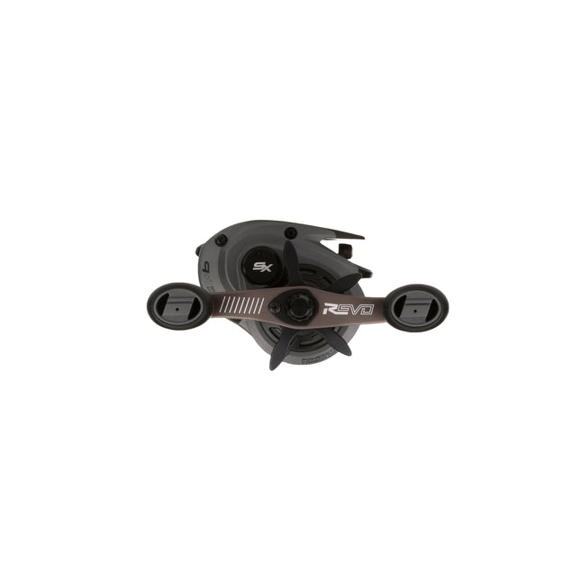Abu Garcia Low Profile Baitcast Reel, Revo SX Low Profile Reels, Predator Fishing, Fresh water Angler, Perch, Pike, Zander, Black, Robust & Lightweight, 10+1 Bearing Count, Low Profile