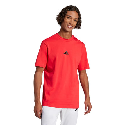 Adidas Mens Essentials Small Logo Single Jersey T-
