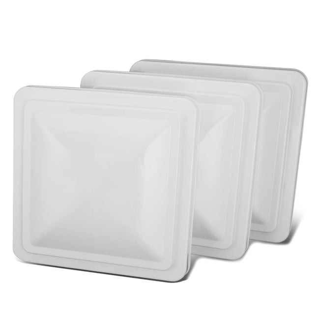 DNA MOTORING ZTL-Y-0268 White RV Roof Vent Lid Pol