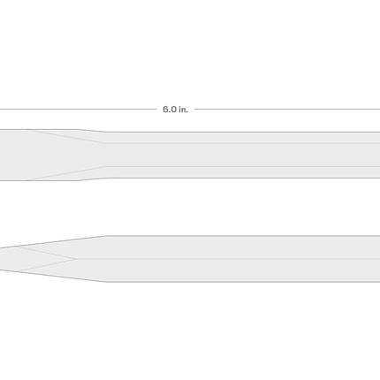 TEKTON 1/2 Inch Cold Chisel | Made in USA | 66005