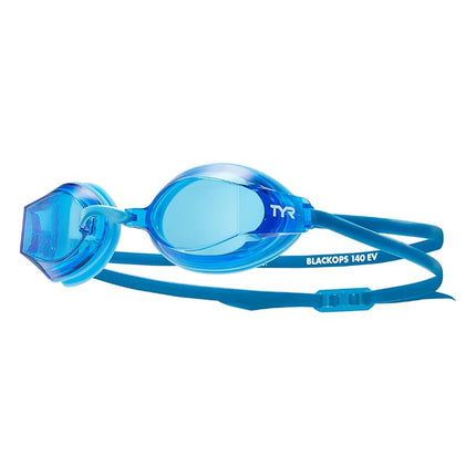TYR Blackops 140 EV Racing Mirrored Swimming Goggles for Women - Blue/Blue