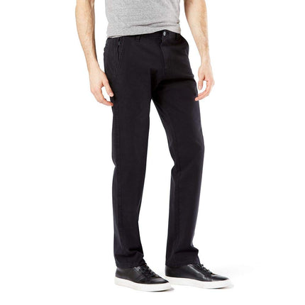 Dockers Men's Big & Tall Ultimate Chino 360 Flex Pant Casual, Black-Tapered, 40W x 36L