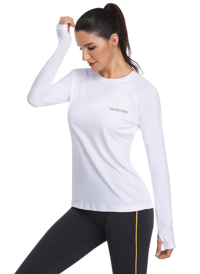 HISKYWIN Women's UPF 50+ Sun Protection Long Sleev
