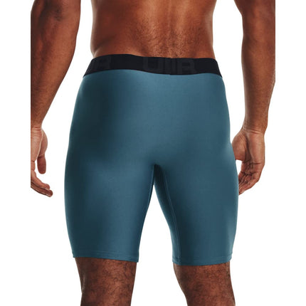 Under Armour Men's Multi-Pack Performance Tech Boxerjock Brief, 9" Inseam, All-Day Comfort & Soft, (414) Static Blue / / Harbor Blue, XS