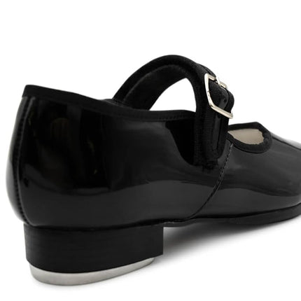 Capezio Mary Jane Tap Shoe - Child, Black Patent, 1 W