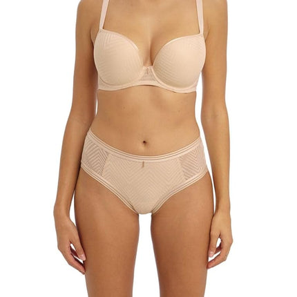Freya Tailored Plunge T-Shirt Bra Natural Beige Beige 30D