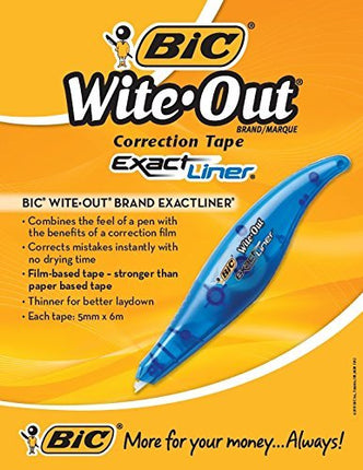 Stylo de ruban correcteur non rechargeable Wite-Out Exact Liner [Lot de 2]