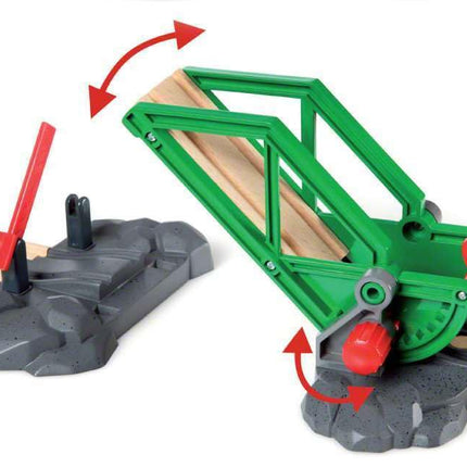 BRIO World Railway Harbour Cargo Set for Kids Age 3 Years Up - Wooden Train Set Accessories and Add Ons