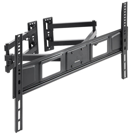 Monoprice Corner Friendly Full-Motion Articulating TV Wall Mount Bracket for TVs 32in to 70in, Max Weight 99lbs, VESA Patterns Up to 600x400, Fits Curved Screens - Cornerstone Series