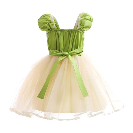 Dressy Daisy Girls Frog Princess Costume Dress, Green, Size 6