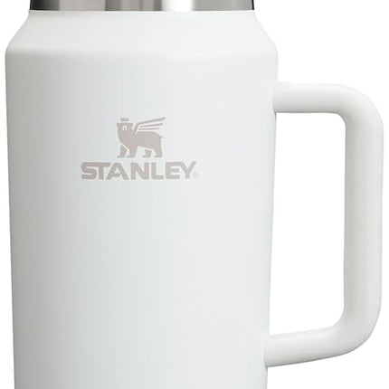 STANLEY Quencher H2.0 FlowState Stainless Steel Vacuum Insulated Tumbler with Lid and Straw for Water, Iced Tea or Coffee, Smoothie and More, Frost, 64oz