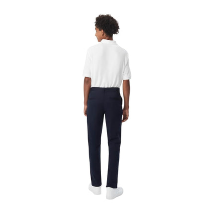 Pantalón Chino French Toast Ajustado Elástico de Corte Recto con Cintura Ajustable para Hombre (Estándar y Robusto), Azul Marino, 38X30, Azul Marino, 38W x 30L