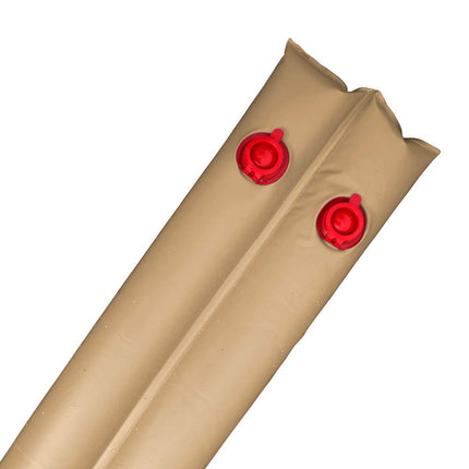 Pool Mate 1-3809-20-TAN-05BXA Pool Cover Water Bags, 5-Pack, 8 ft. Tan Double Chamber, 20 Gauge