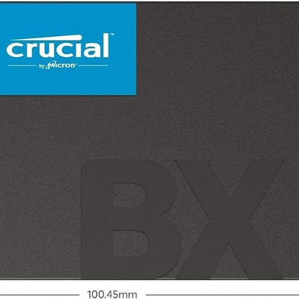 Crucial BX500 3D NAND SATA 2.5-inch SSD Drive, 500 GB Black