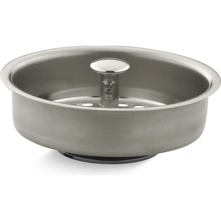 KOHLER K-8803-SN Colador de cesta Duostrainer, níquel pulido vibrante