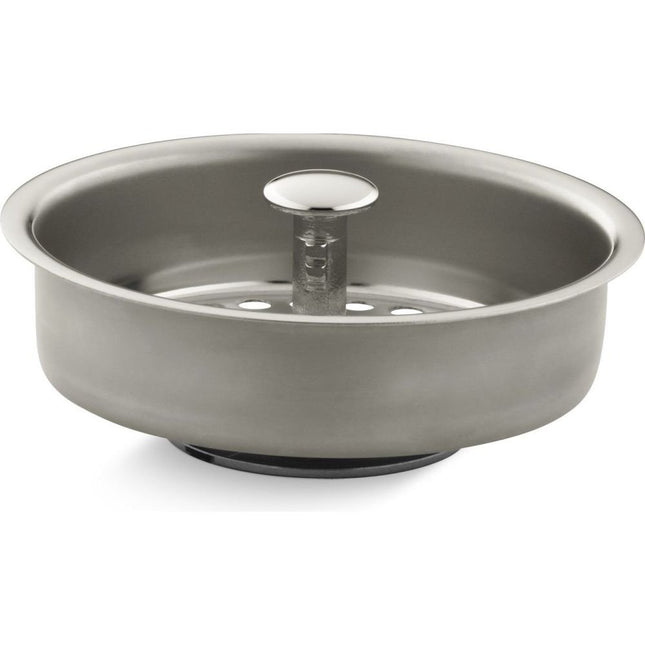 KOHLER K-8803-SN Duostrainer Basket Strainer, Vibr