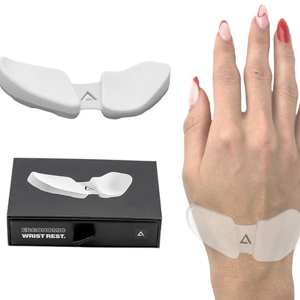 Carpio 2.0 Ergonomic Wrist Rest (Large, Left, Whit