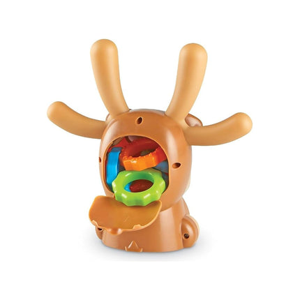 Learning Resources Max the Fine Motor Moose, Fine Motor Toy for Toddlers, Ages 18 mos+