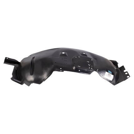 TRQ Front Left Inner Fender Liner Black Drivers Si