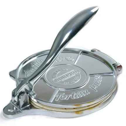 Norpro Cast Aluminum Tortilla Press, Stainless Ste