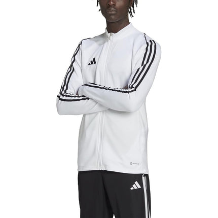 adidas Men's Tiro 23 League Training Jacket, White Tall + 2", X-Large Extra Tall