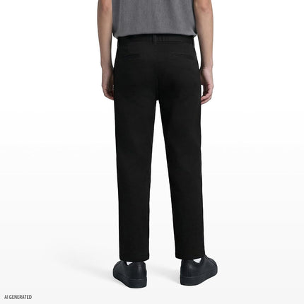 Pantalones de sarga Izod para uniforme escolar de niño, frente plano y cintura cómoda con 5 bolsillos, negro, talla 16 Husky