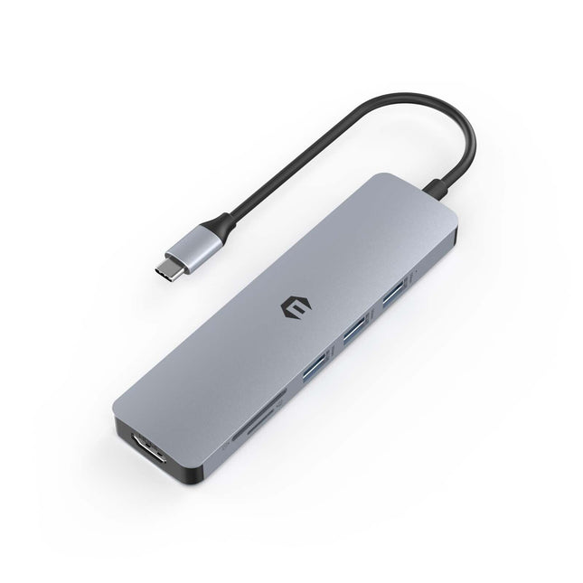 SUTOUG 6-in-1 USB C Hub Docking Station Computer D