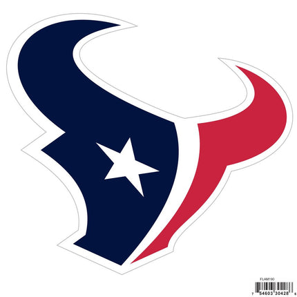 NFL Houston Texans 8" Automotive Magnet
