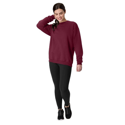 Hanes Men's Ecosmart Sweatshirtecosmart - Ecosmart Sweatshirt, Maroon, M UK
