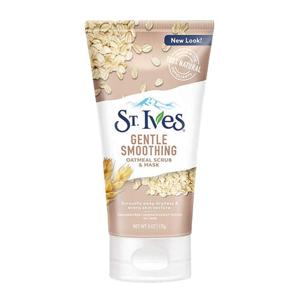 St. Ives Fresh Skin Face Scrub, Apricot 10 oz Oatm