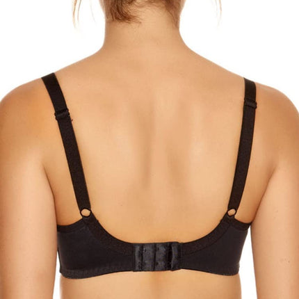 Fantasie Smoothing Moulded T-Shirt Bra Black Black 34F