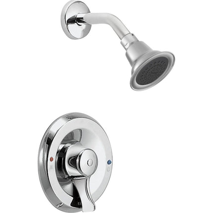 Moen T8375EP15 Commercial Posi-Temp Eco Performance Pressure Balancing Shower 1.5 gpm, Chrome
