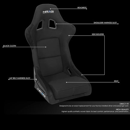 NRG Innovations FRP-310 Bucket Seat (Medium)