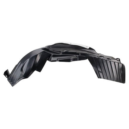 TRQ Front Left Rearward Inner Fender Liner Black Drivers Side Compatible with 2016-2018 Nissan Titan XD NI1248170