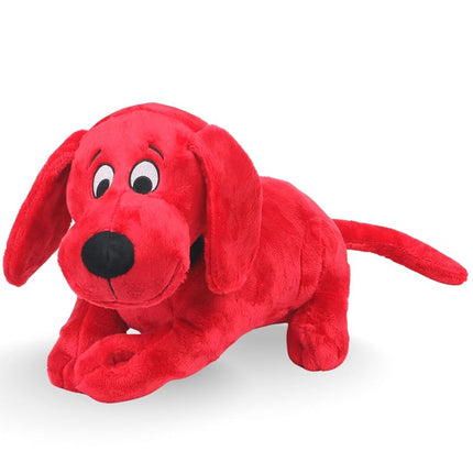 Clifford Snuggle Buddy Plush Dog Toy, 14", Squeake