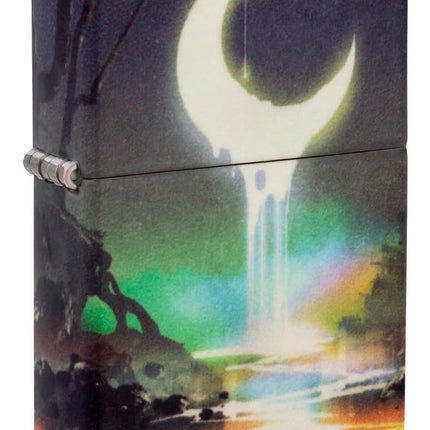Zippo Moon Dream Design 540 Color Glow in The Dark