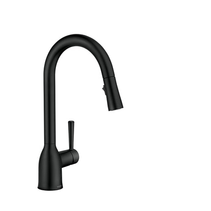 Moen 87233BL Adler One-Handle High Arc Pulldown Ki
