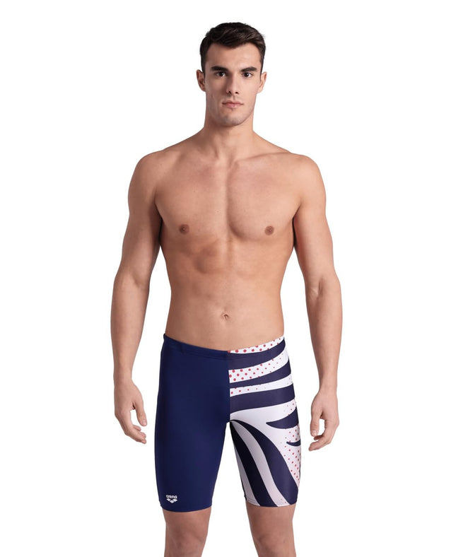 ARENA Men's Performance Multi Stripes Swim Jammer
