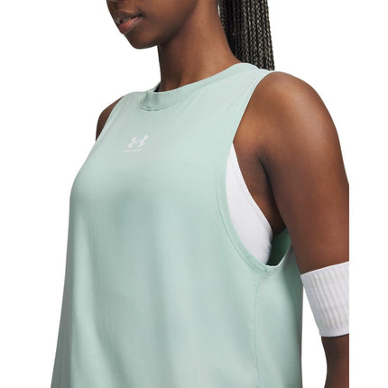 Under Armour UA Rival Muscle Tank - Enamel Blue / / Enamel Blue - MD