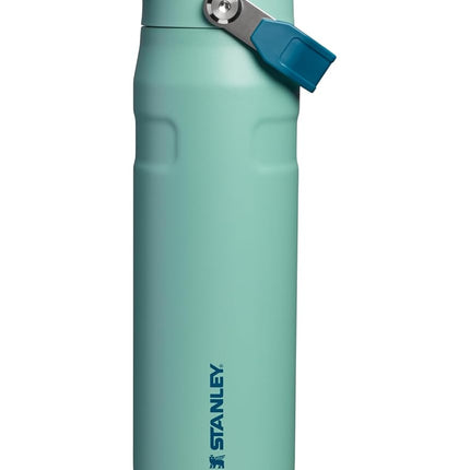 Stanley IceFlow Flip Straw 2.0 Water Bottle 24 OZ | Built-In Straw with Larger Opening | Lightweight & Leak-Resistant | Insulated Stainless Steel | BPA-Free | Spring Green