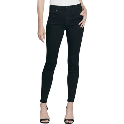 Jessica Simpson Women's Curvy High Rise Skinny Jeans, OD Black, 28