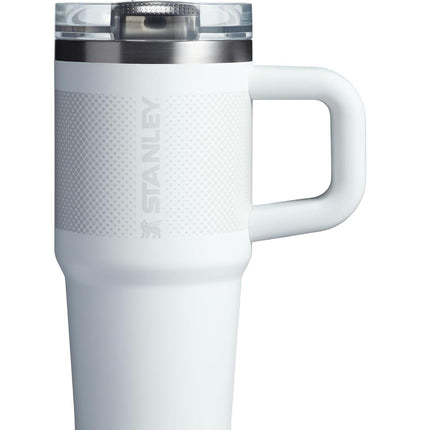 Stanley Quencher ProTour Tumbler with Handle & Built-In Straw 14 oz | Twist On Flip Straw Lid | Cupholder Compatible for Travel | Insulated Stainless Steel Cup | BPA-Free | Frost Fade