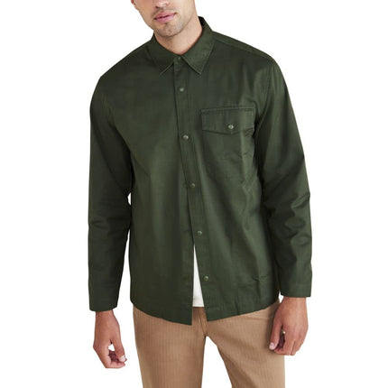 Dockers Mens Regular Fit Shirt Jacket, Duffel Bag 
