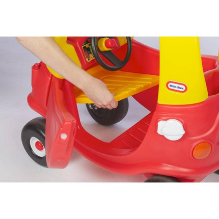 Little Tikes Cozy Coupe Car, Kids RideOn Foot to Floor Slider, Mini Vehicle Push Car with Real Working Horn, Clicking Ignition Switch & Petrol Cap, For Ages 18 Months plus